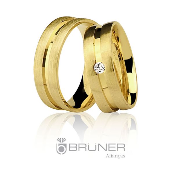Aliança de Ouro Anatômica Fosca com 7.0x 1.75mm